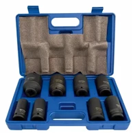ADLER Udarne nasadne glave, 3/4", 8 komada